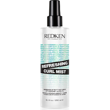 Освежающий спрей для кудрявых и вьющихся волос - Redken Curl Stylers Refreshing Mist 